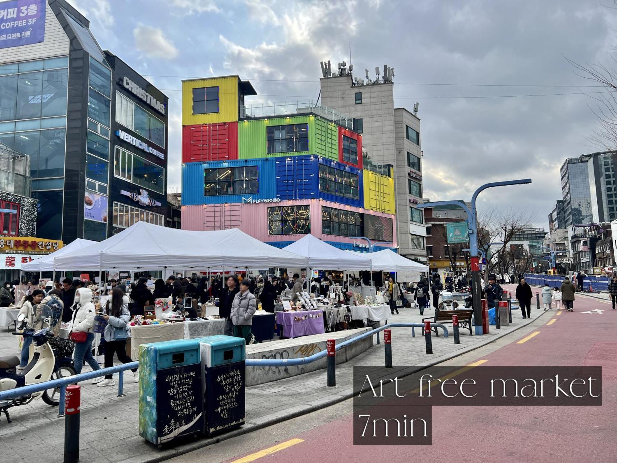 Hongdae Station 7min, Designer House Villa